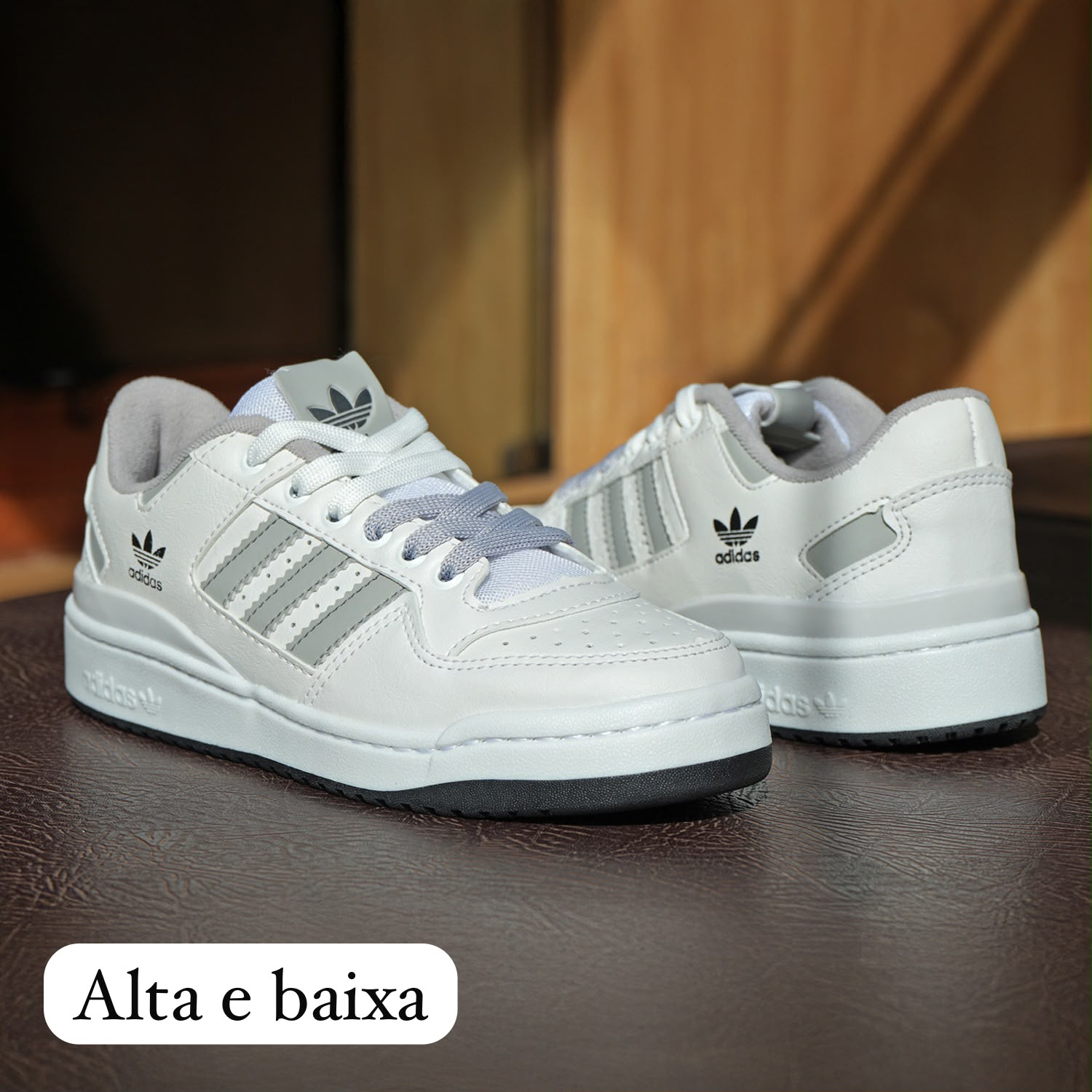 ADIDAS FORUM BRANCO/GELO