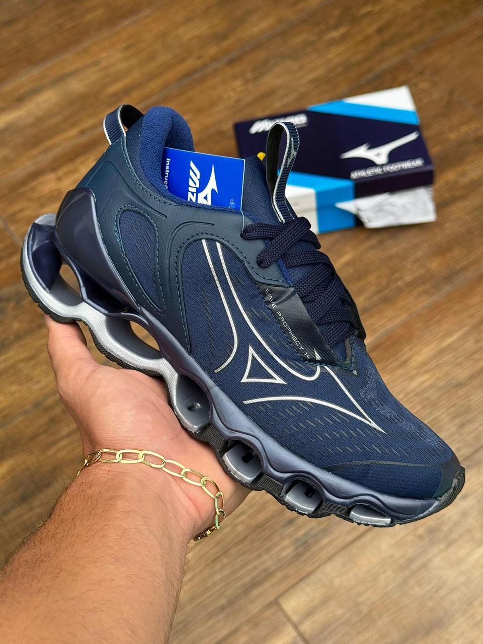 MIZUNO PRO 14 PREMIUM BRANCO