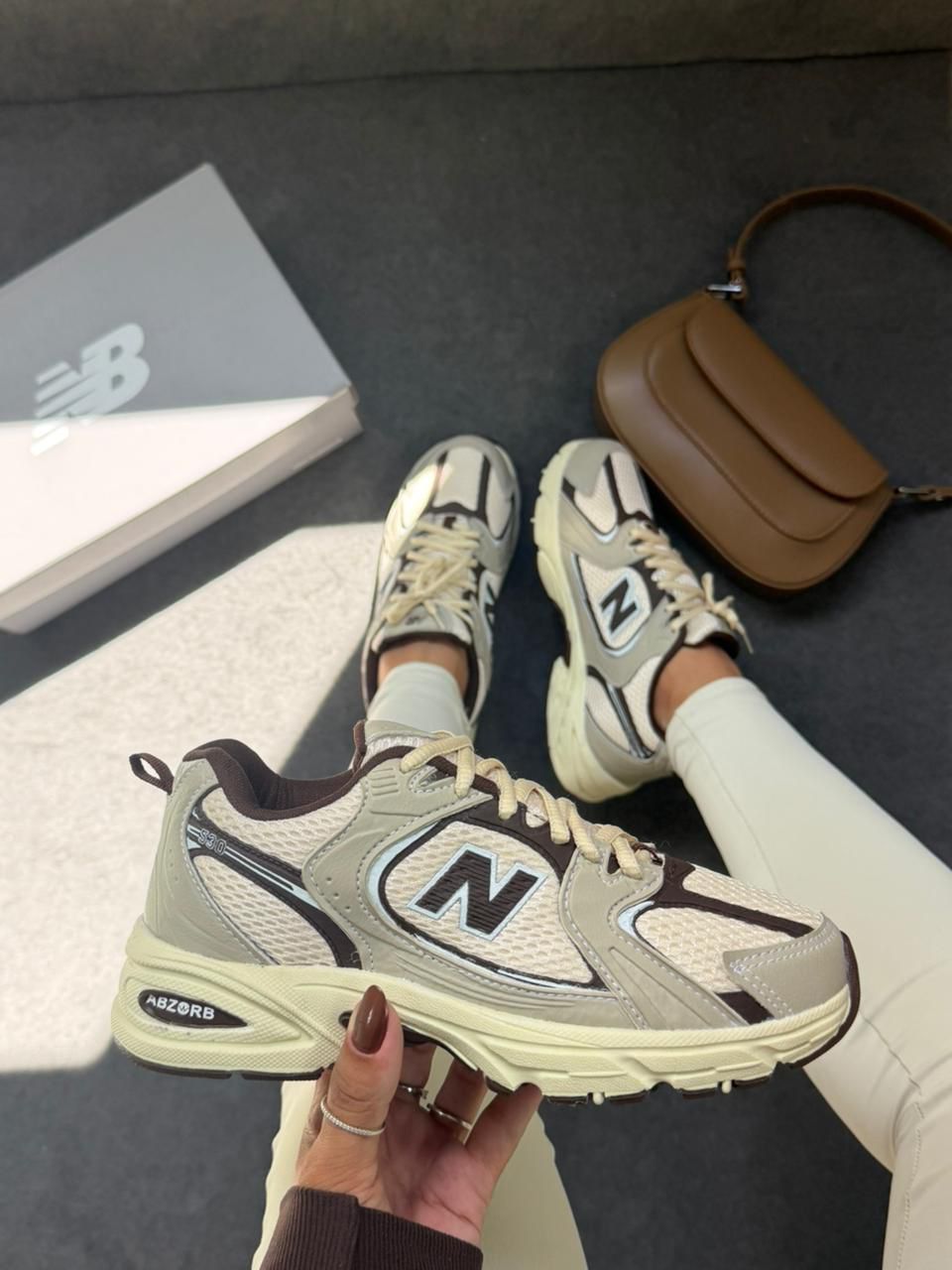 NEW BALANCE 530 PREMIUM MARROM