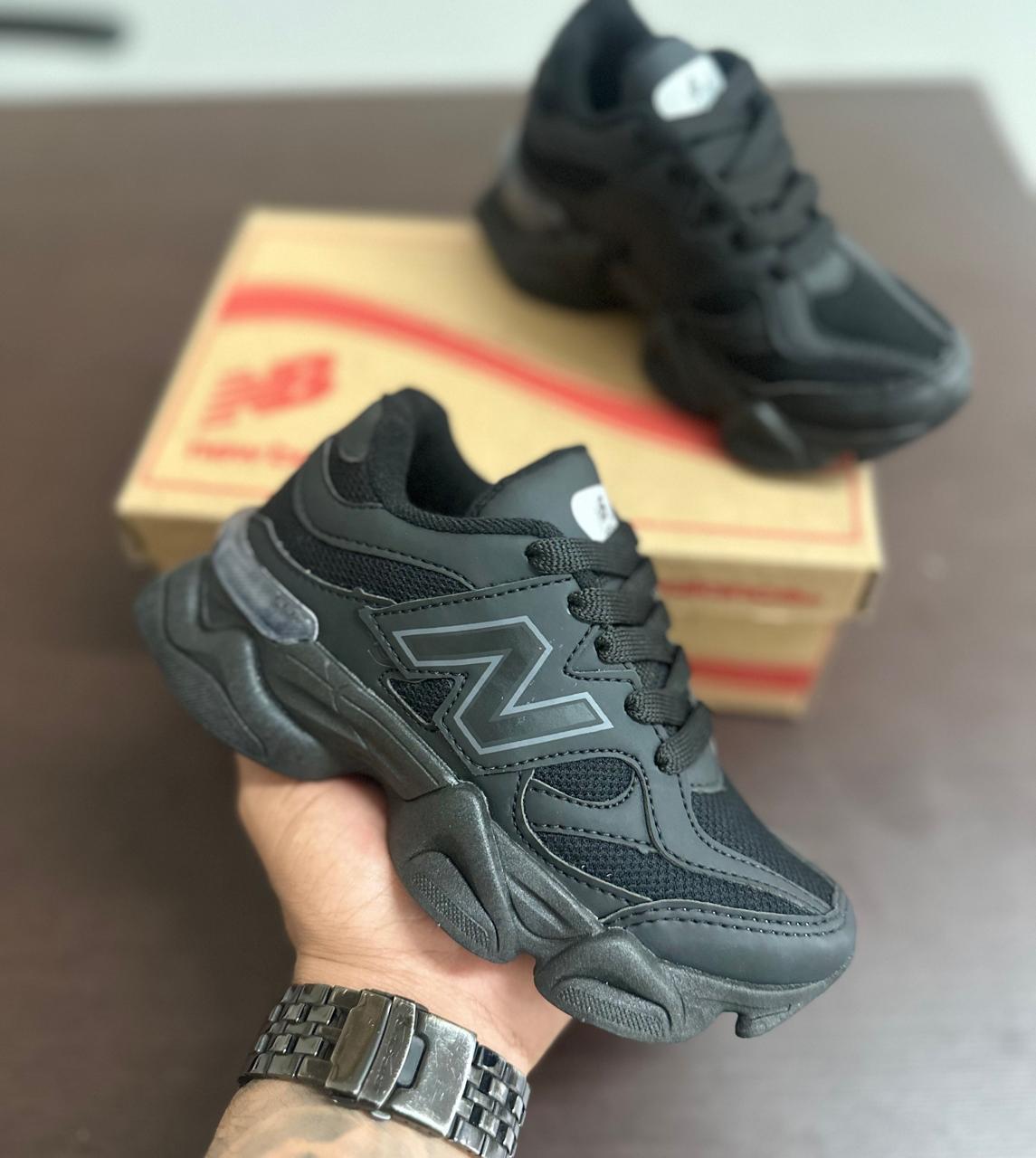 NB 9060 INFANTIL PRETO/PRETO
