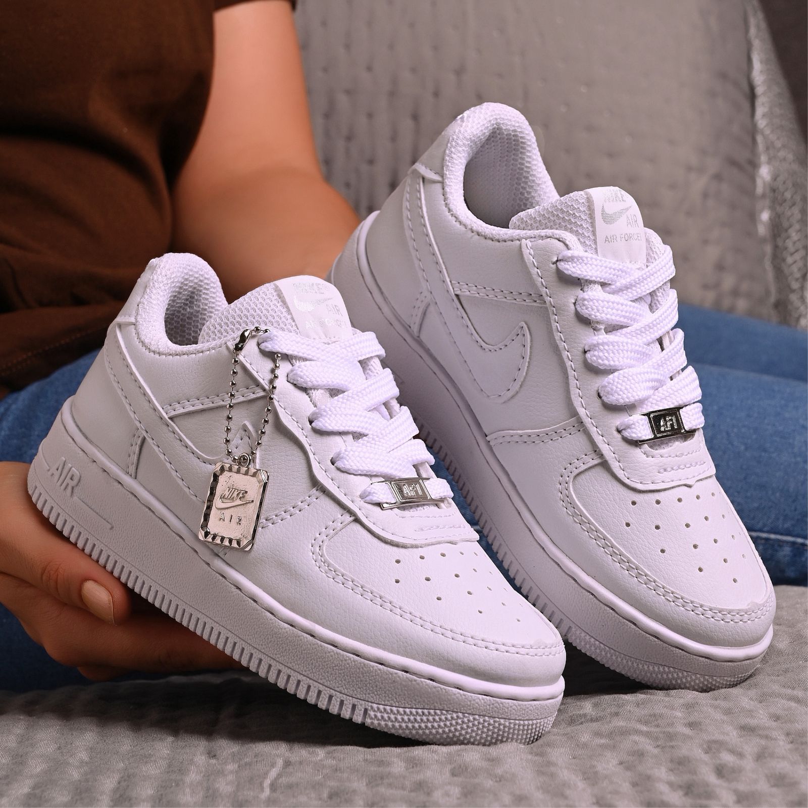 AIR FORCE INFANTIL BRANCO/BRANCO