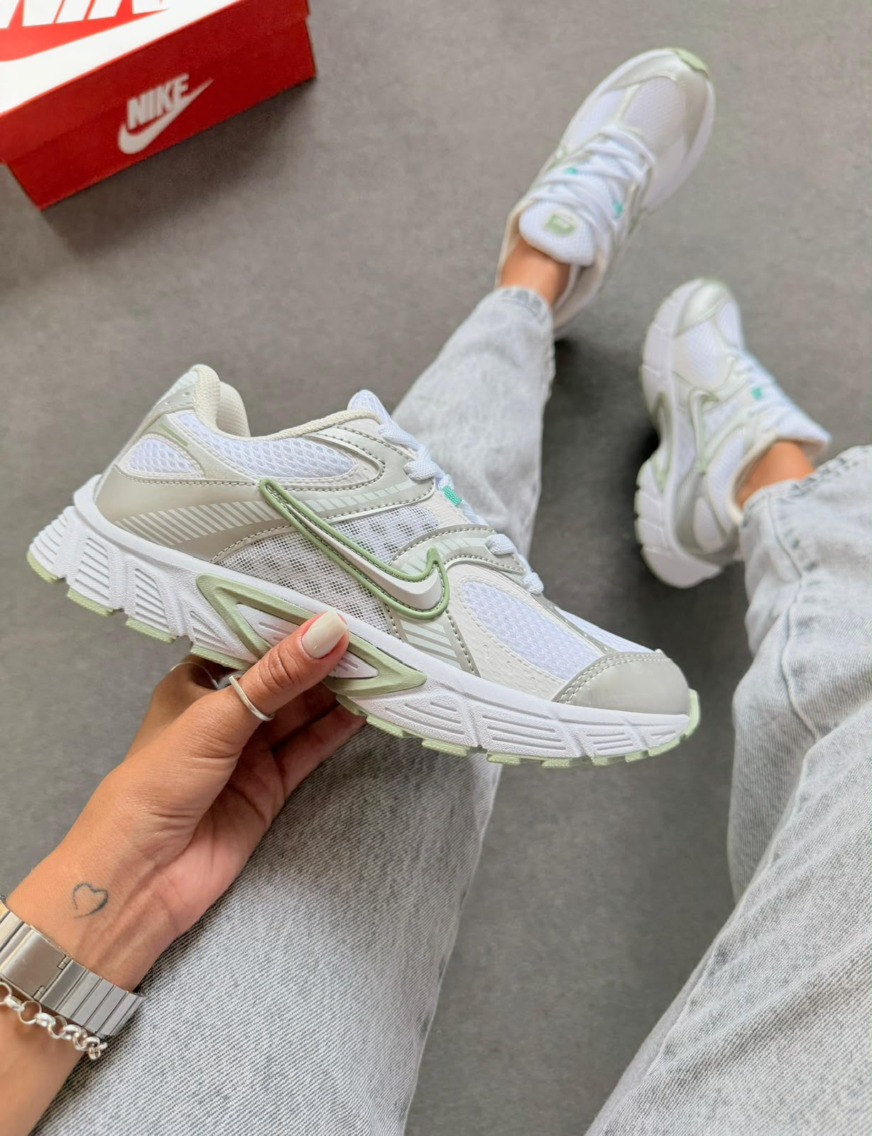 NIKE V5 OFF BRANCO/VERDE