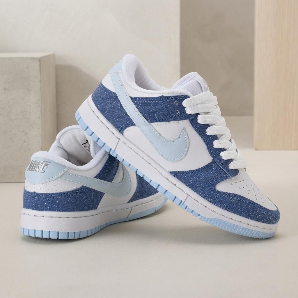 NIKE DUNK GLITER AZUL