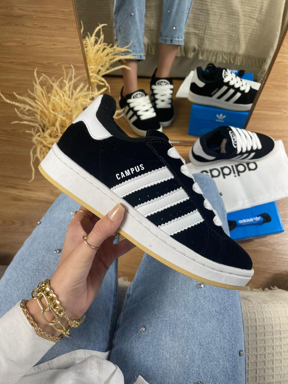 ADIDAS CAMPUS 00s BRANCO / OURO