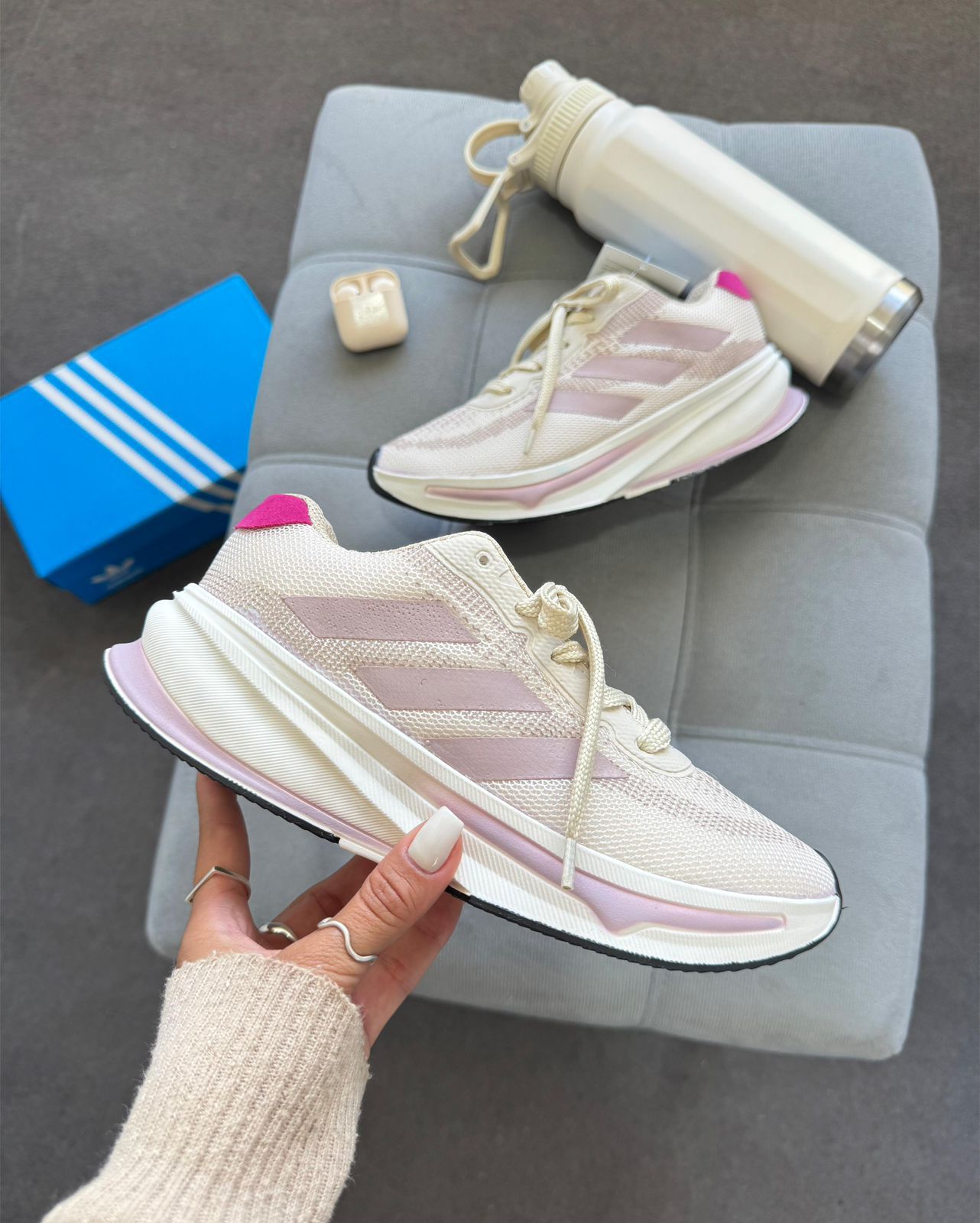 ADIDAS SUPER NOVA OFF/LILAS