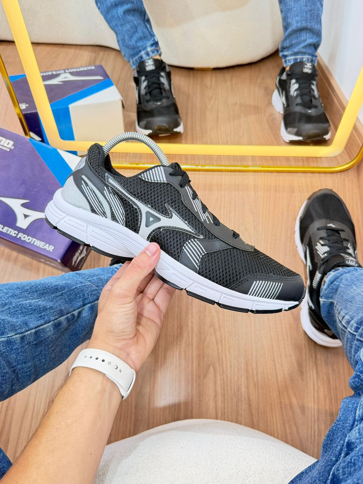MIZUNO JET ESPECIAL PRETO/BRANCO preview 1