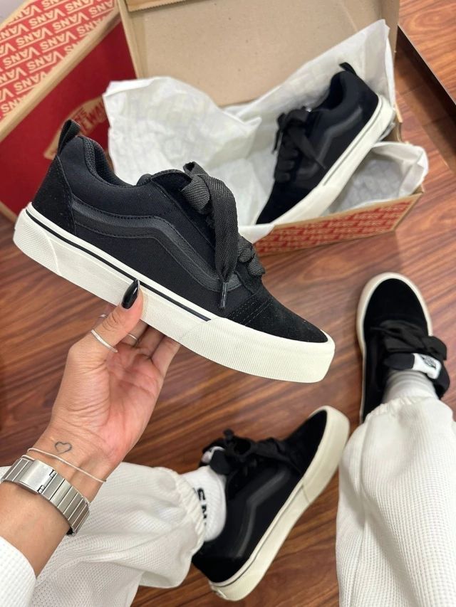 VANS KNU VULCANIZADO PRETO/PRETO
