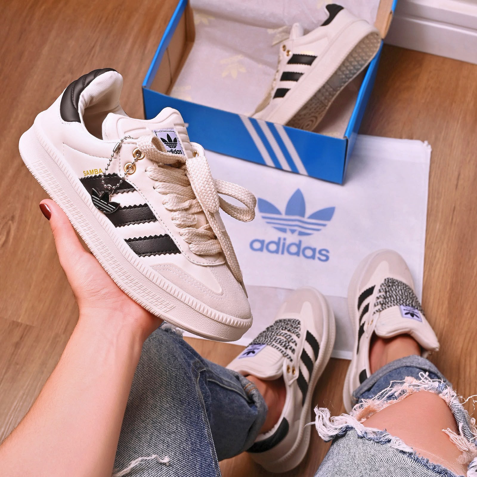 ADIDAS XLG OFF/PRETO