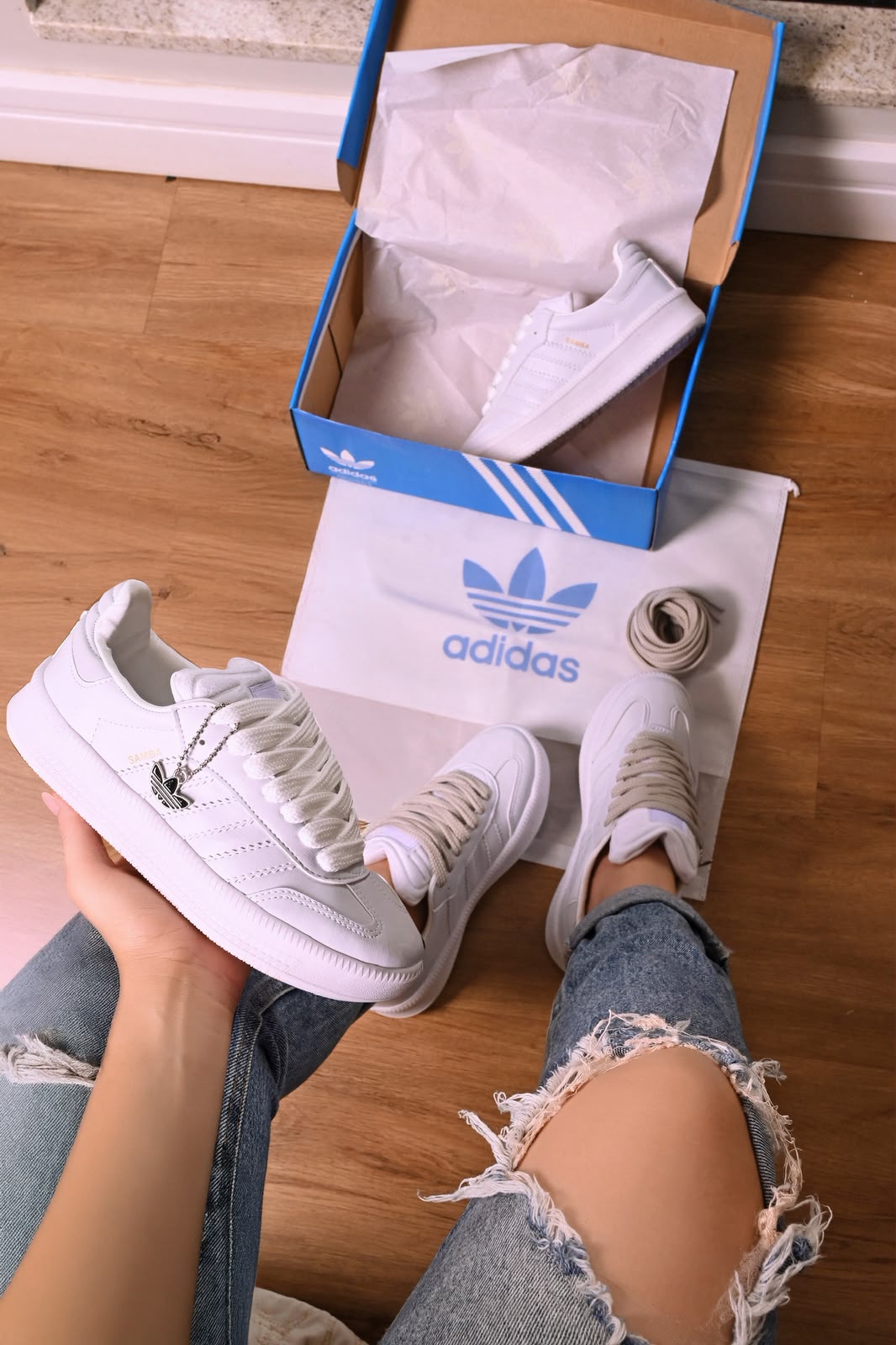 ADIDAS XLG BRANCO