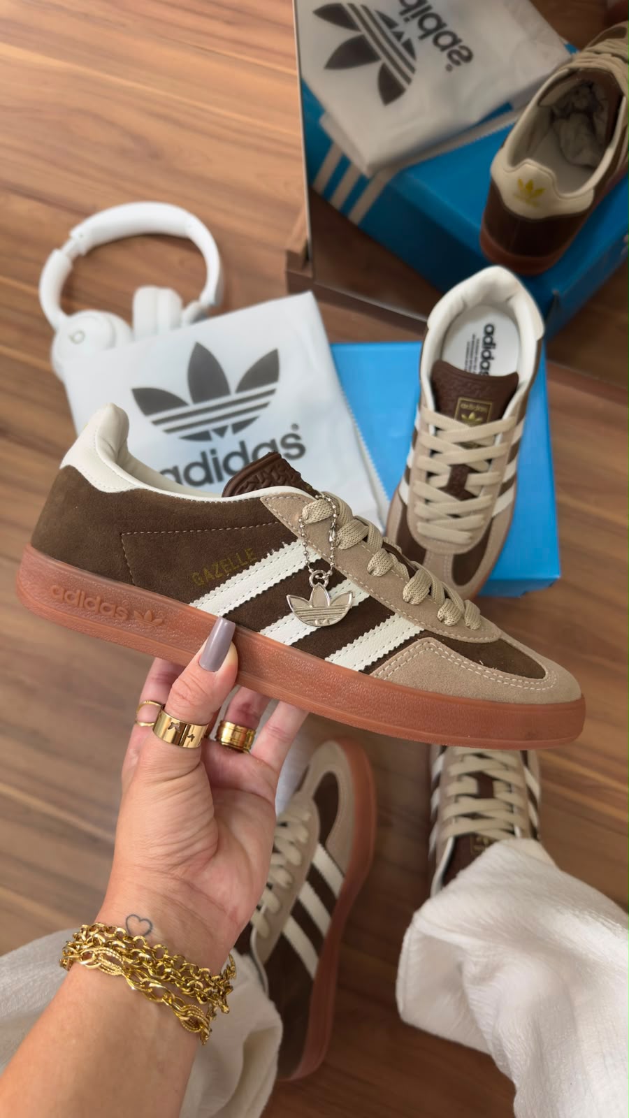 ADIDAS GAZELLE CHOCOLATE