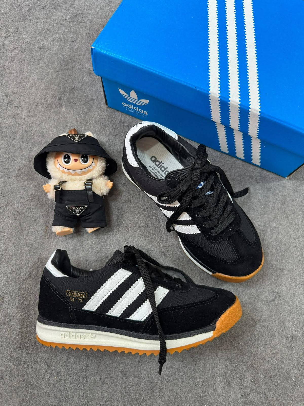 ADIDAS SL PRETO/BRANCO