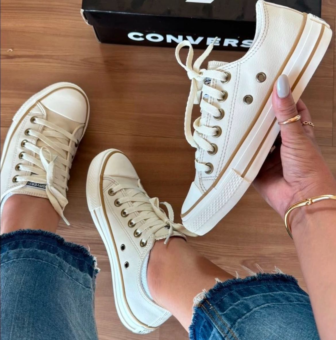 ALL STAR VULCANIZADO MARINHO/CARAMELO