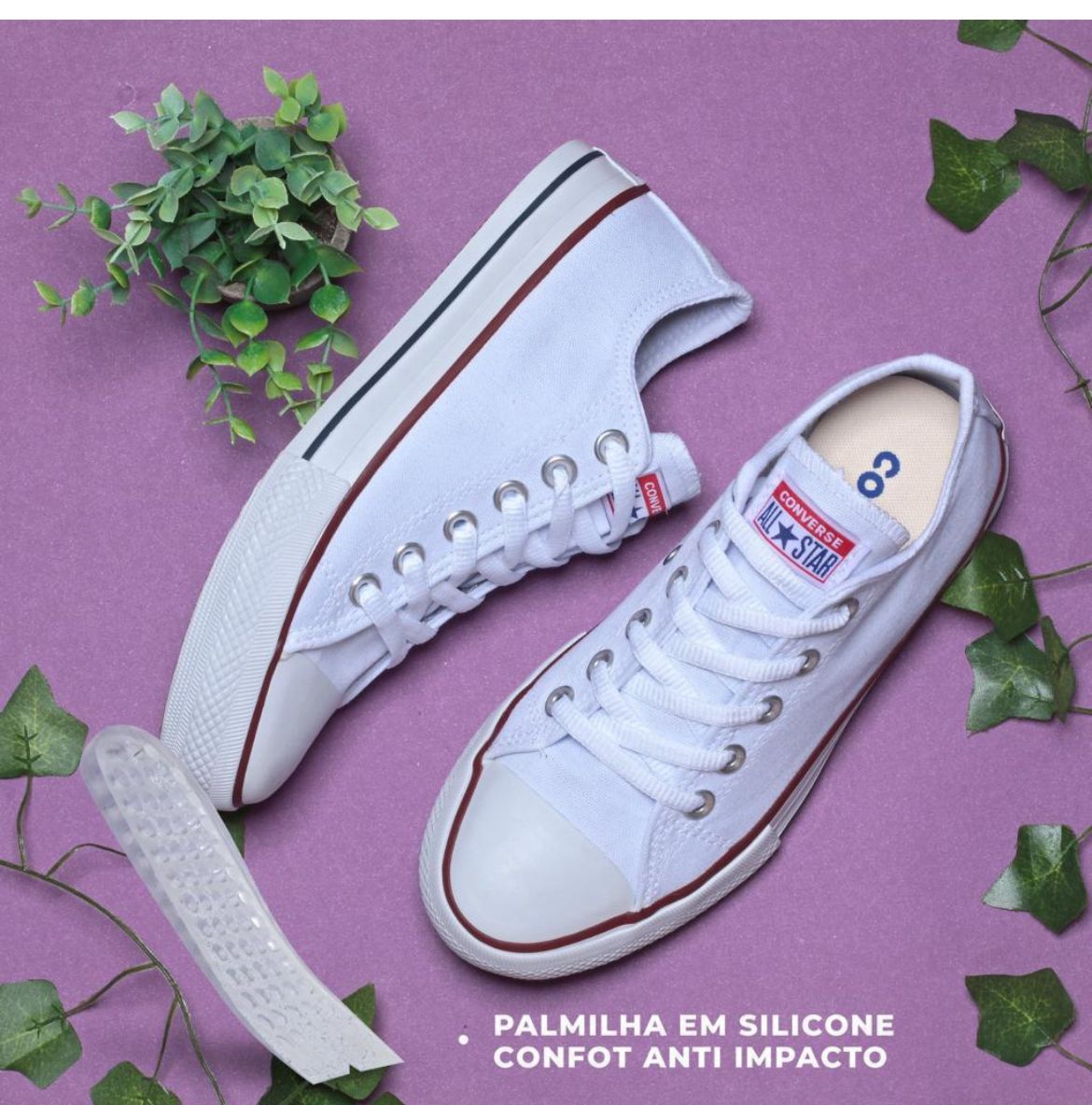 ALL STAR VULCANIZADO BRANCO COURINO