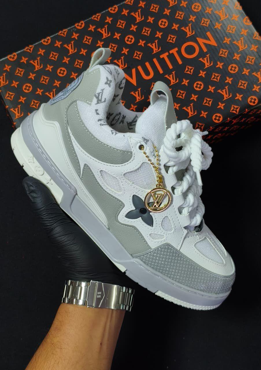 TENIS LUIS VUITTON BRANCO/CINZA preview 1