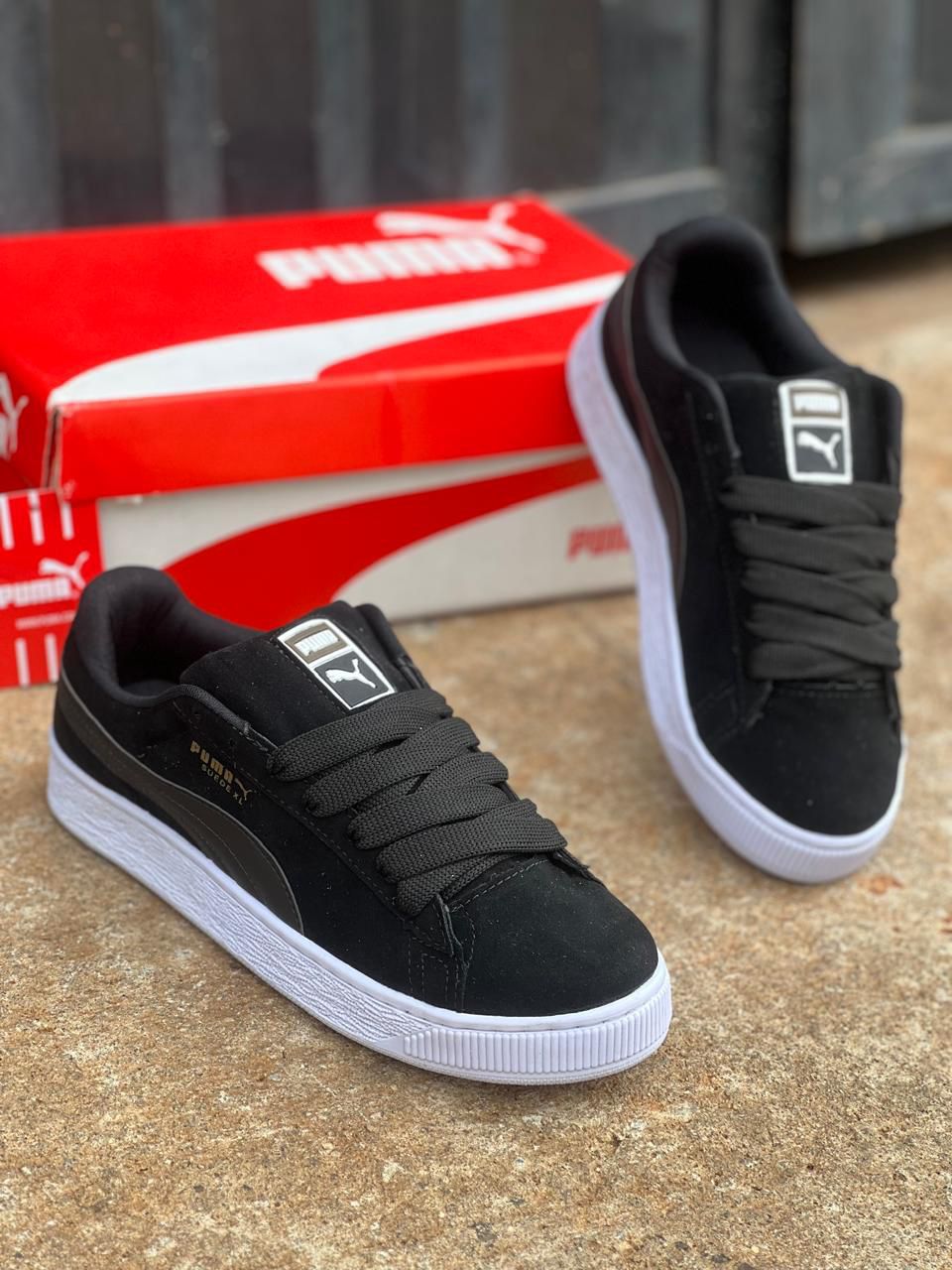 PUMA SUEDE XL PRETO/PRETO