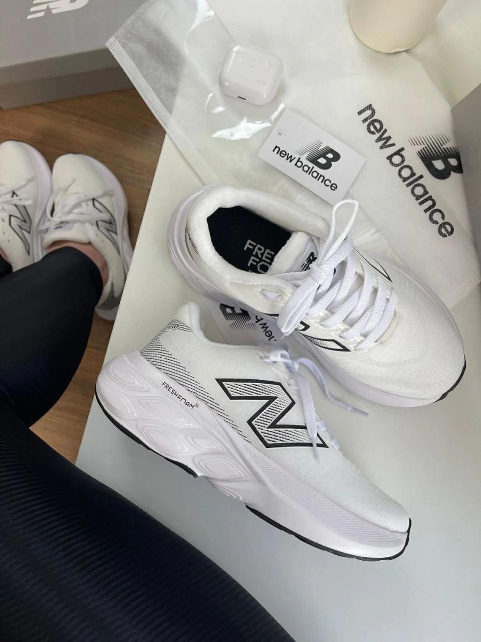 NEW BALANCR FRESH BRANCO
