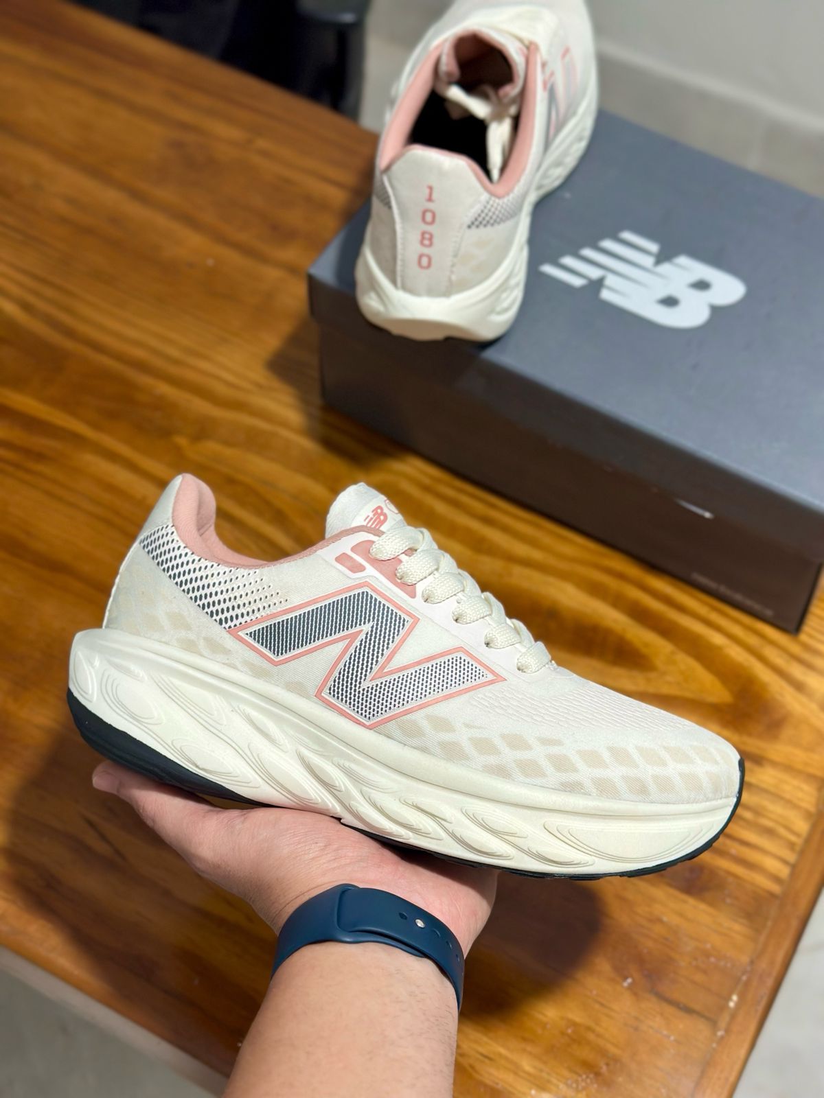 NEW BALANCE 9060 INFANTIL OFF/ROSA